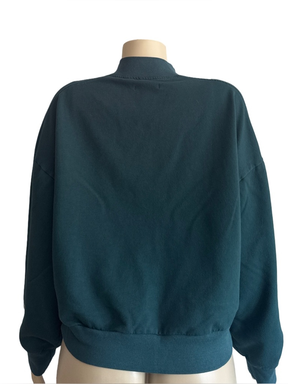 Aeropostale Teal New York Quarter-Zip Sweatshirt - Picture 2 of 5